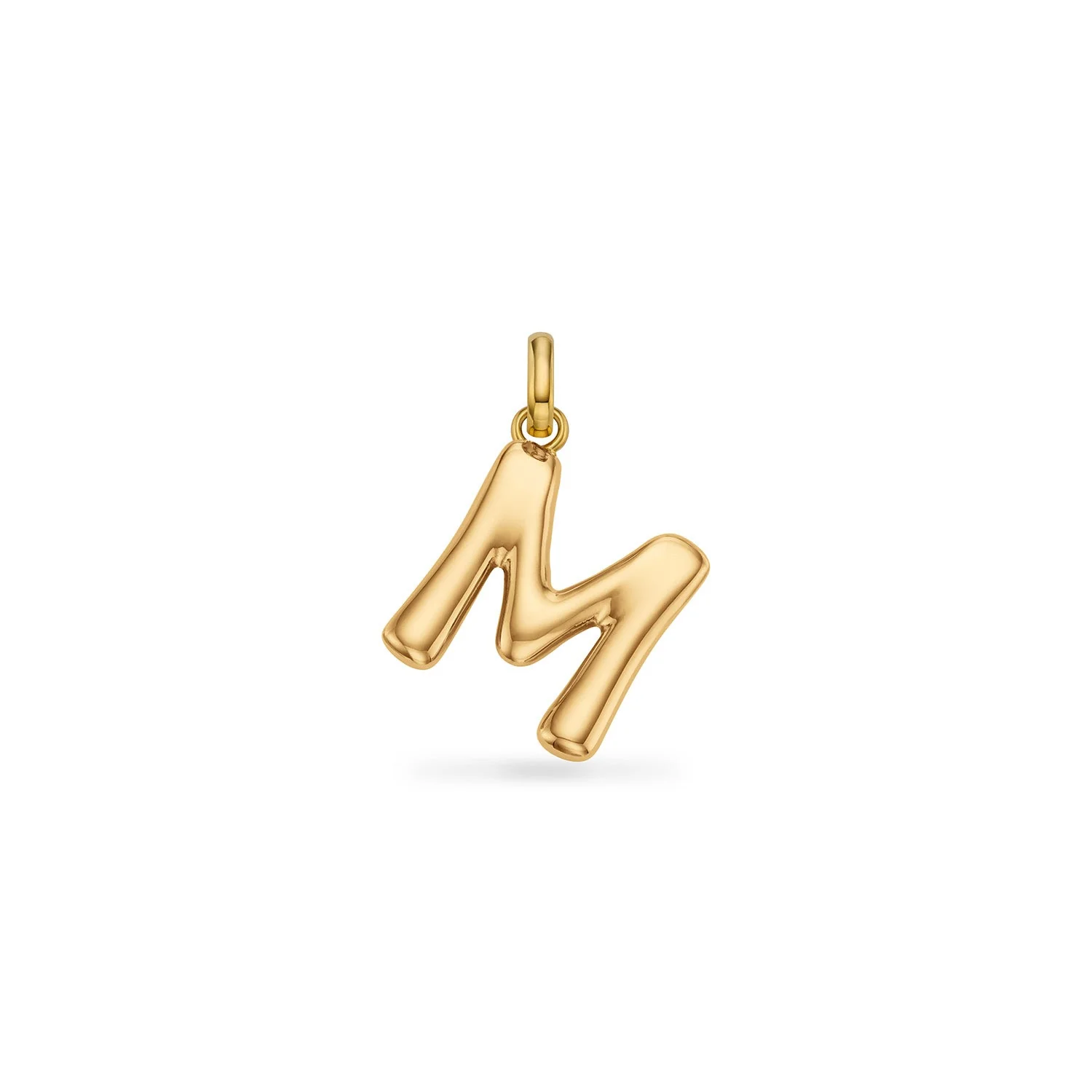 Molten Initial Pendant (Gold) - Image 18