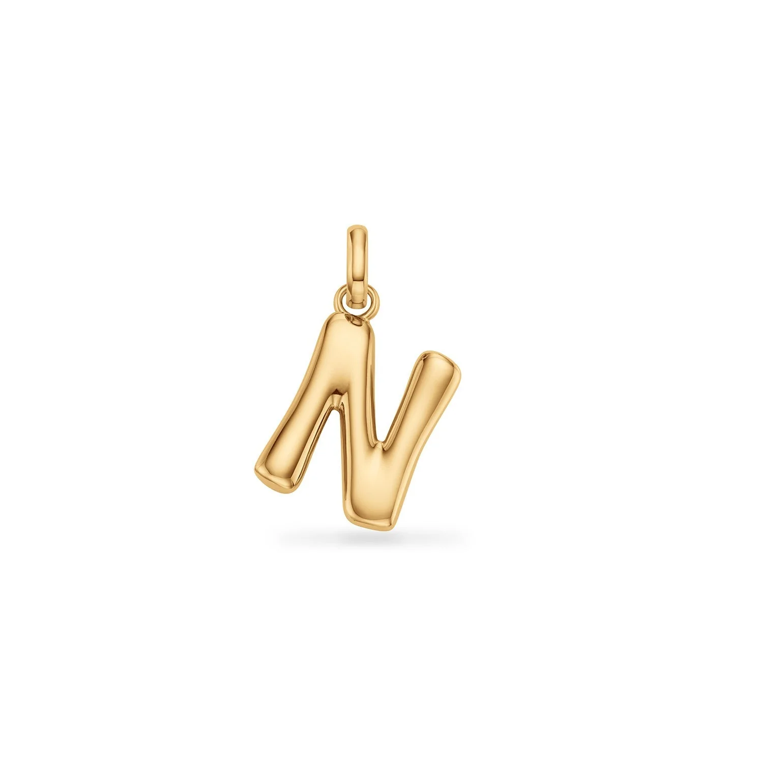Molten Initial Pendant (Gold) - Image 19