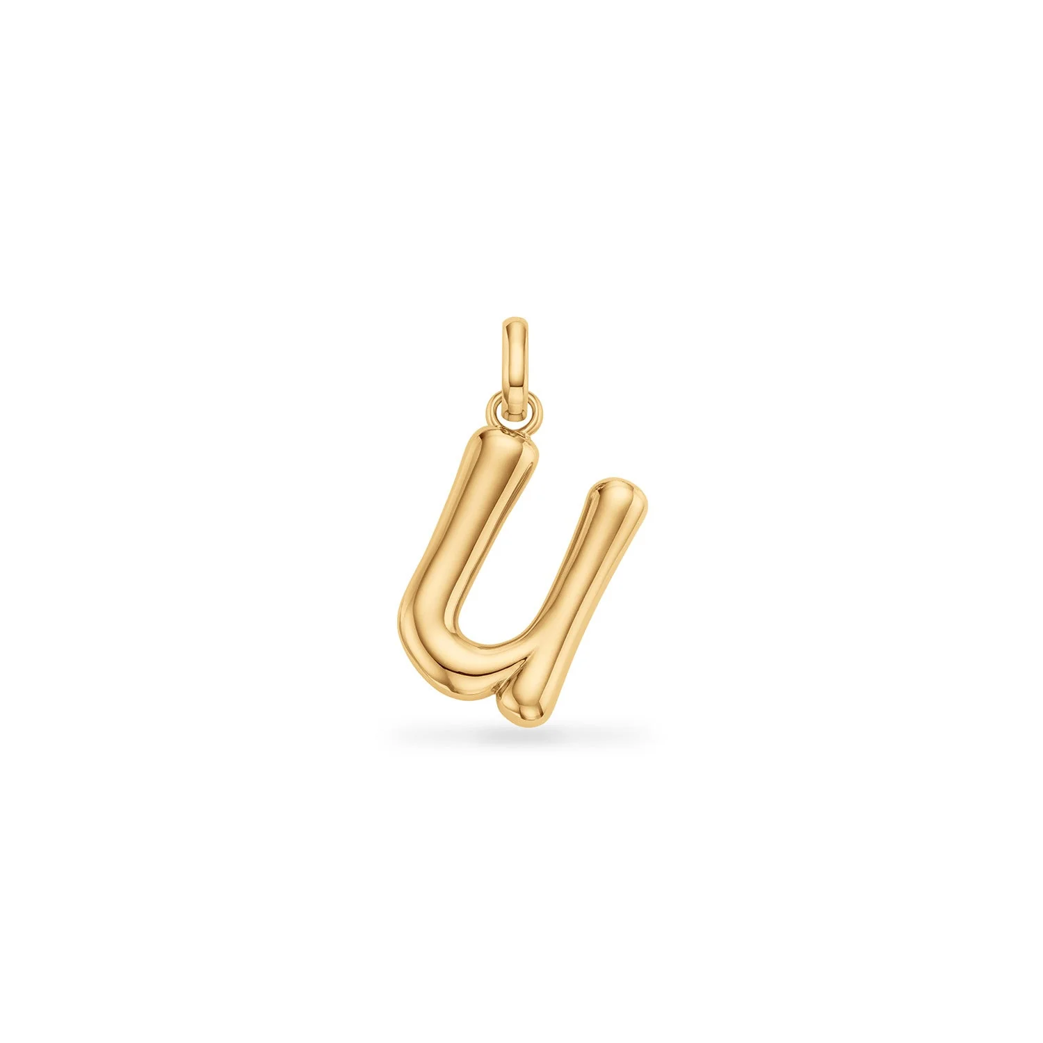 Molten Initial Pendant (Gold) - Image 26