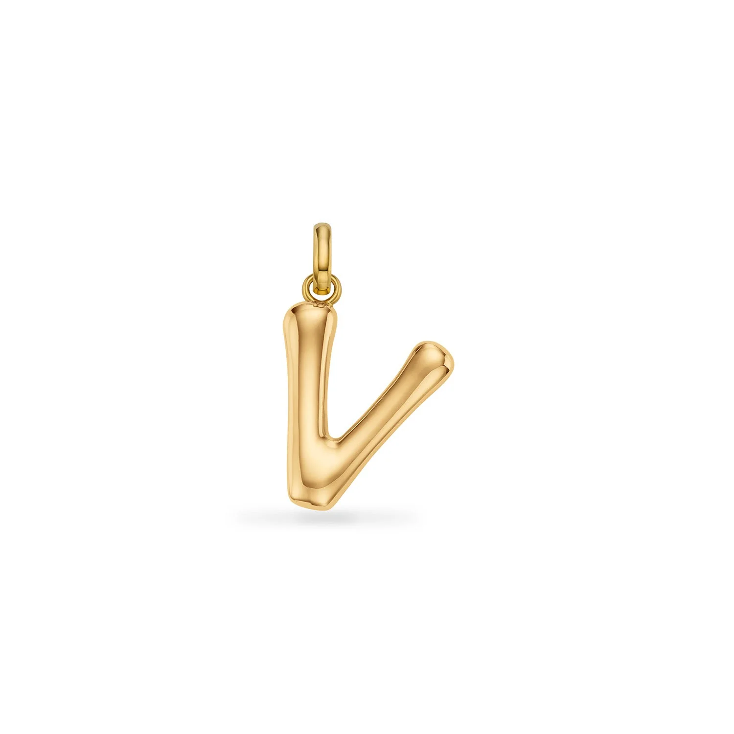 Molten Initial Pendant (Gold) - Image 27