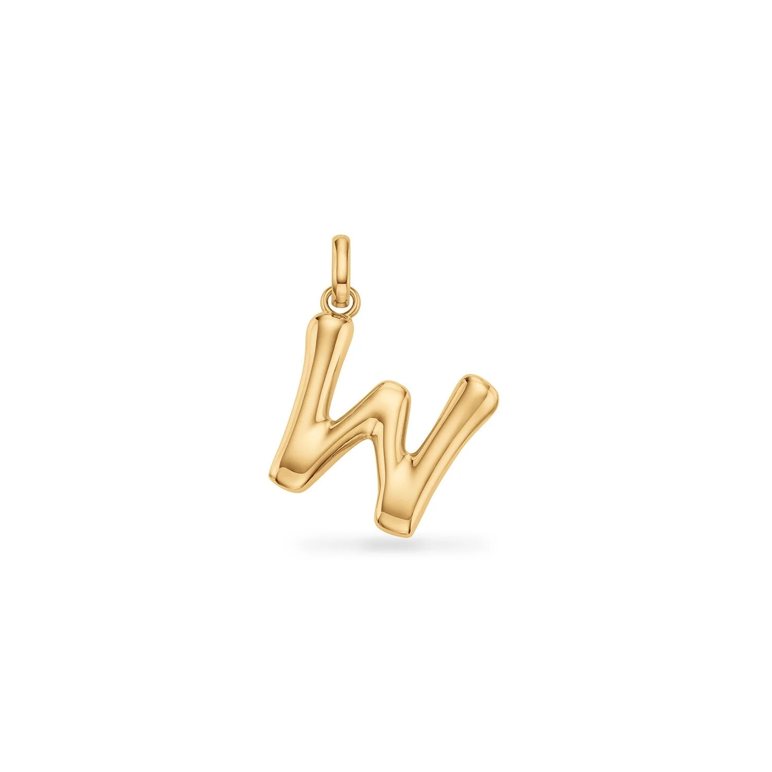 Molten Initial Pendant (Gold) - Image 28