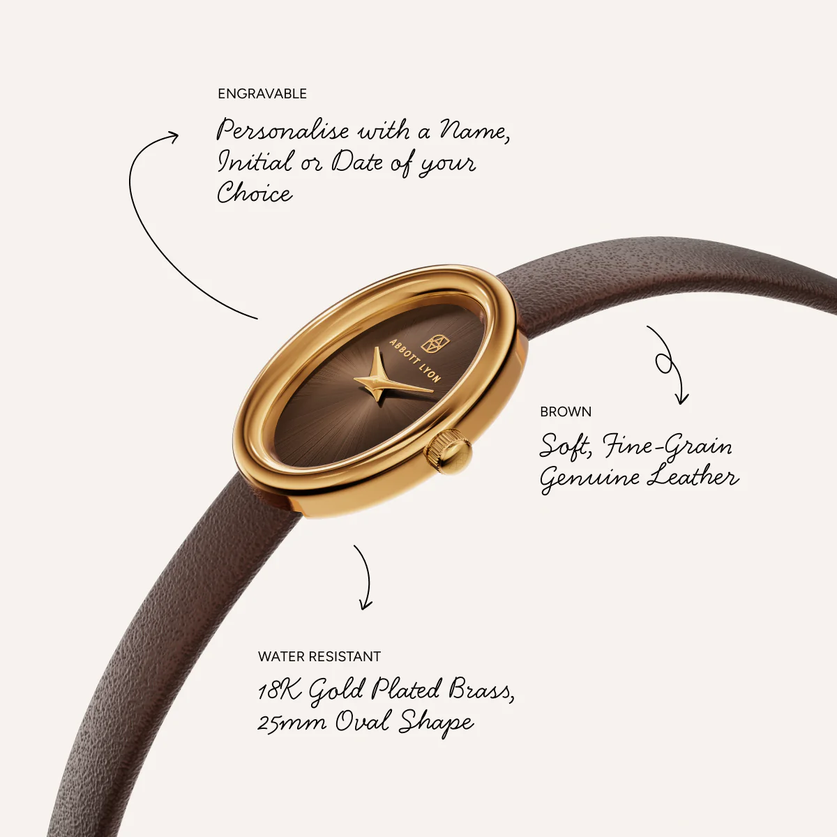 Monroe Black Leather Watch - Image 8