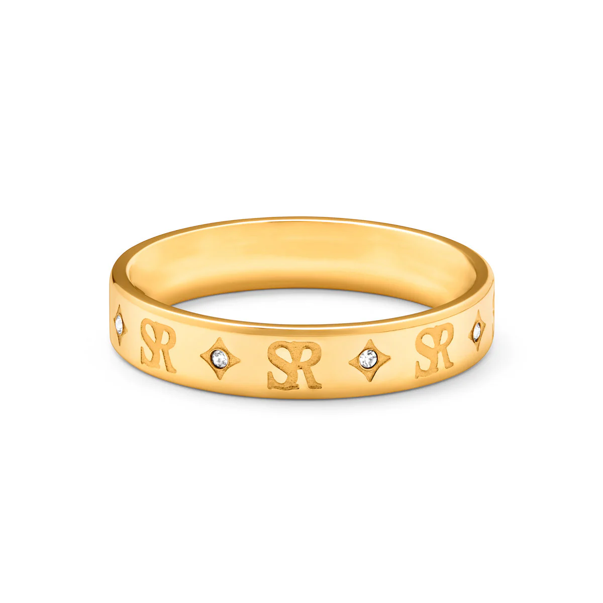 Own Way Monogram Ring (Gold) - Image 4