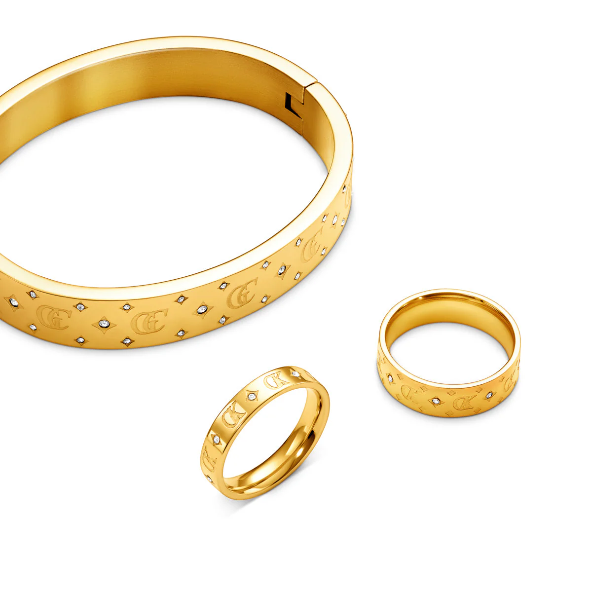 Own Way Monogram Ring (Gold) - Image 5