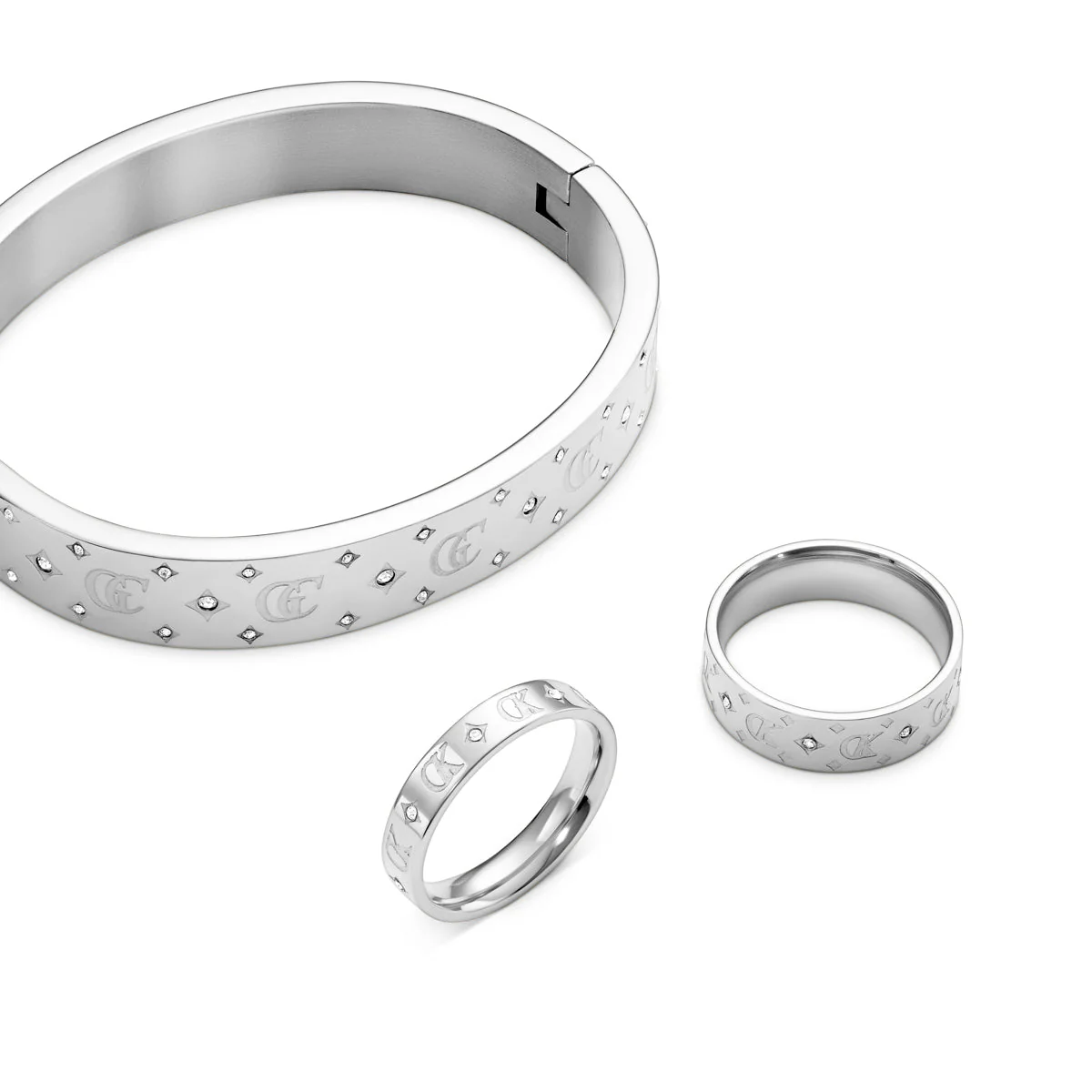 Own Way Monogram Ring (Silver) - Image 4