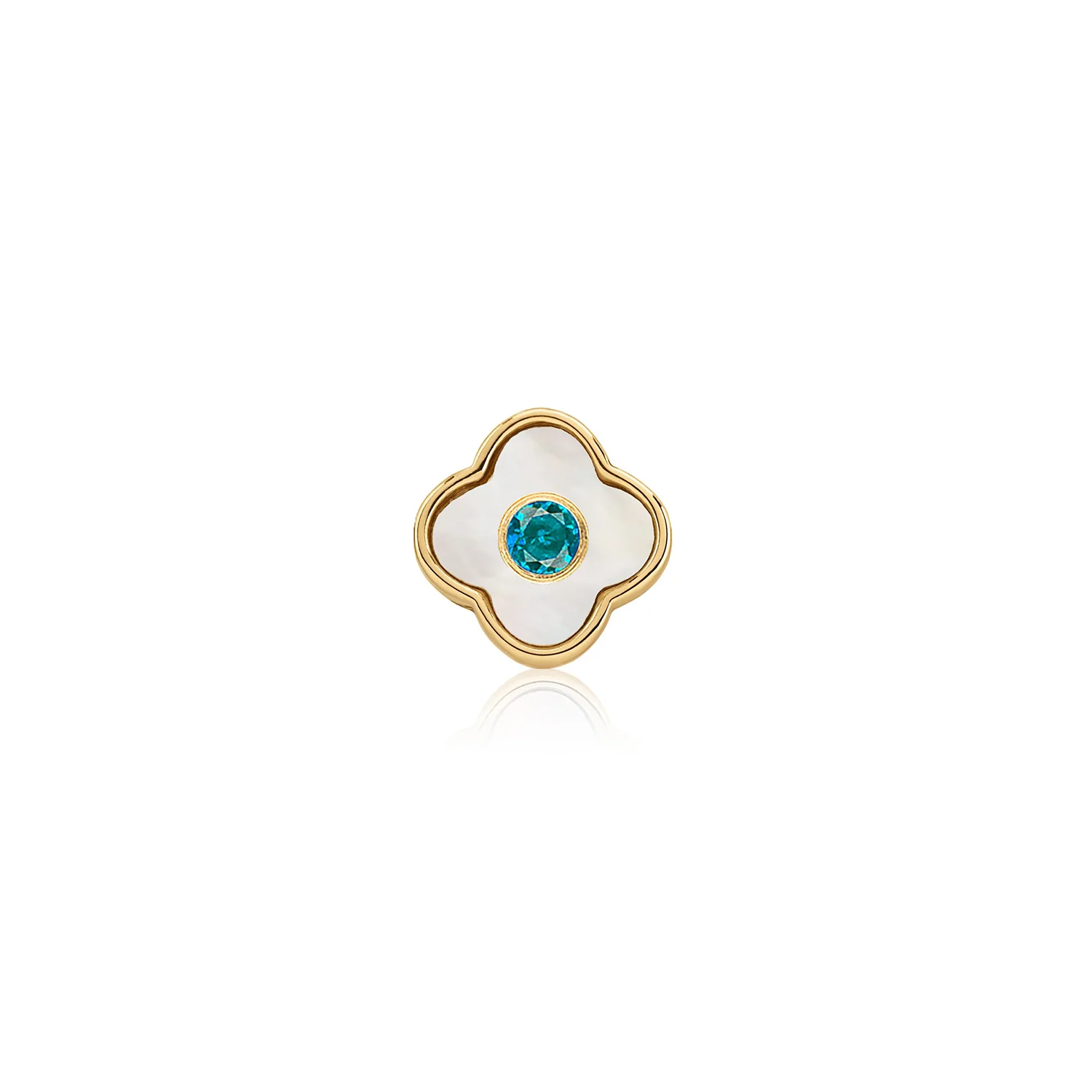 Pearl Clover Charms (Gold) - Birthstones - Image 10