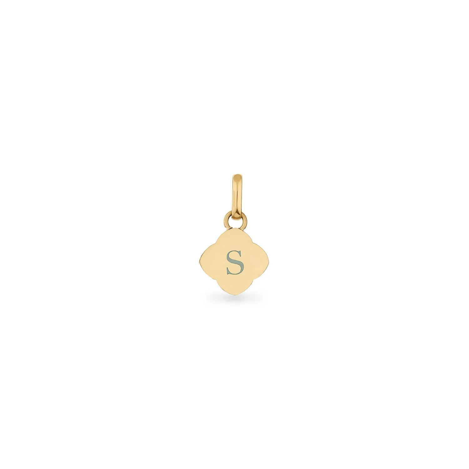 Mother of Pearl Clover Necklace (Gold) - Image 5
