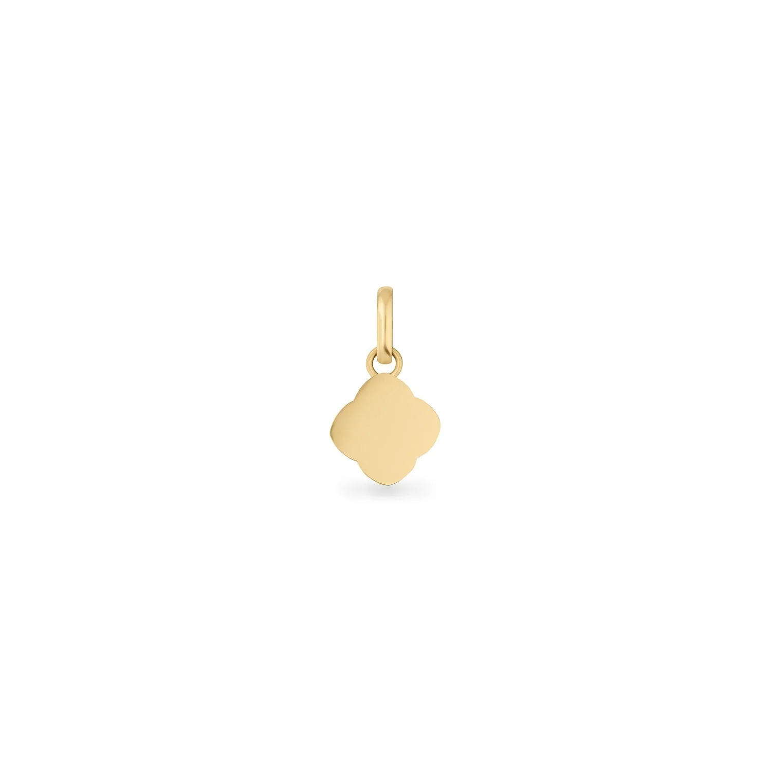Mother of Pearl Clover Necklace (Gold) - Image 6