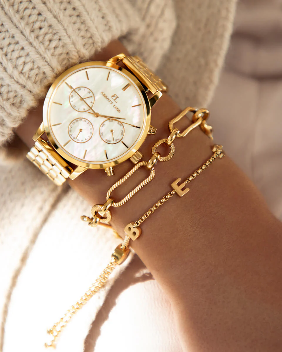 Pearl Link Nueva 40 Watch - Gold - Image 6