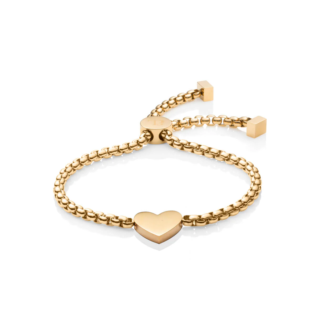 Initial Heart Bracelet (Gold) - Image 4