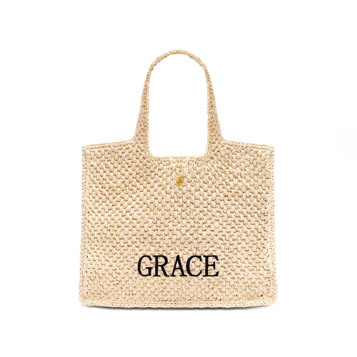 Personalised Raffia Bag - Image 10
