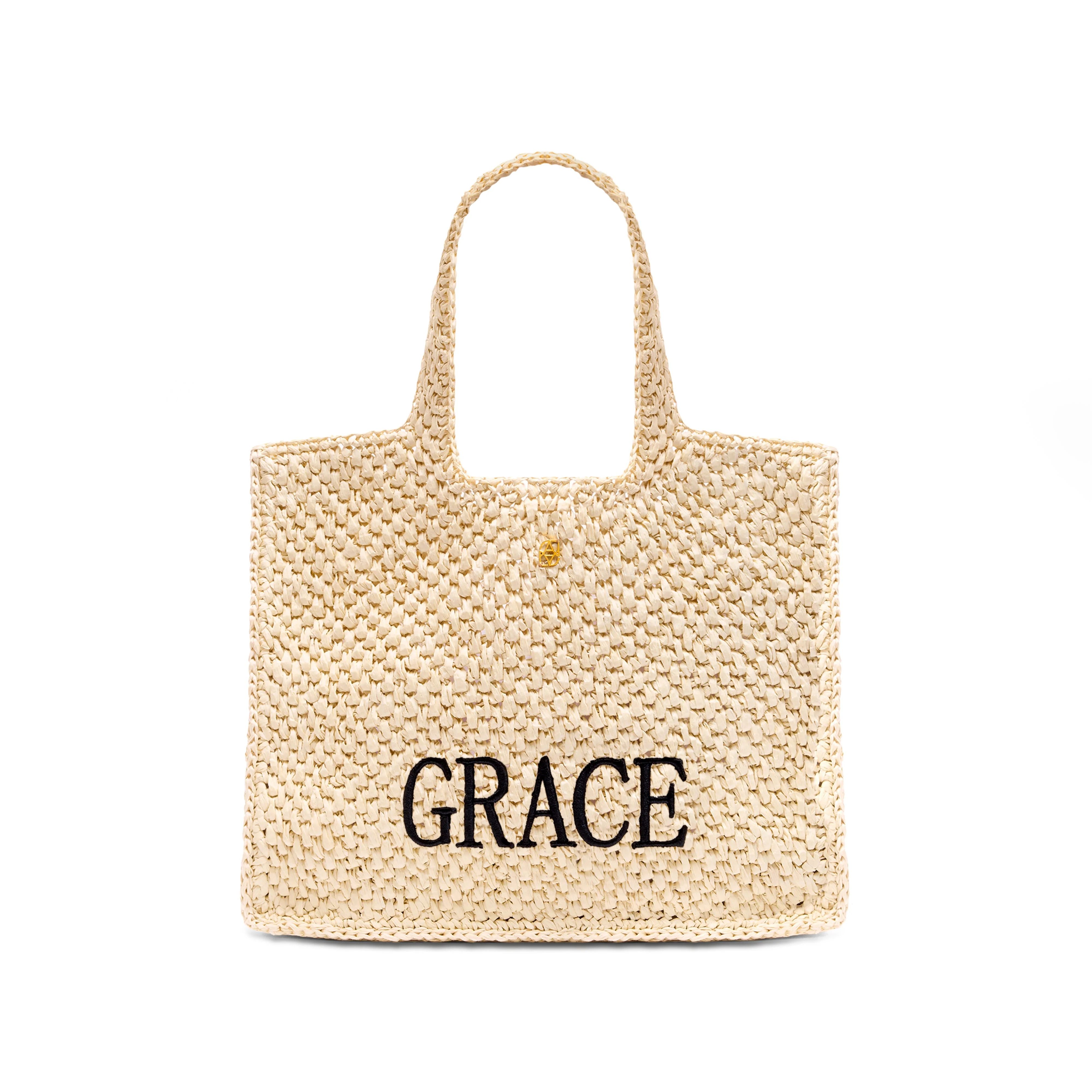 Personalised Raffia Bag - Image 11