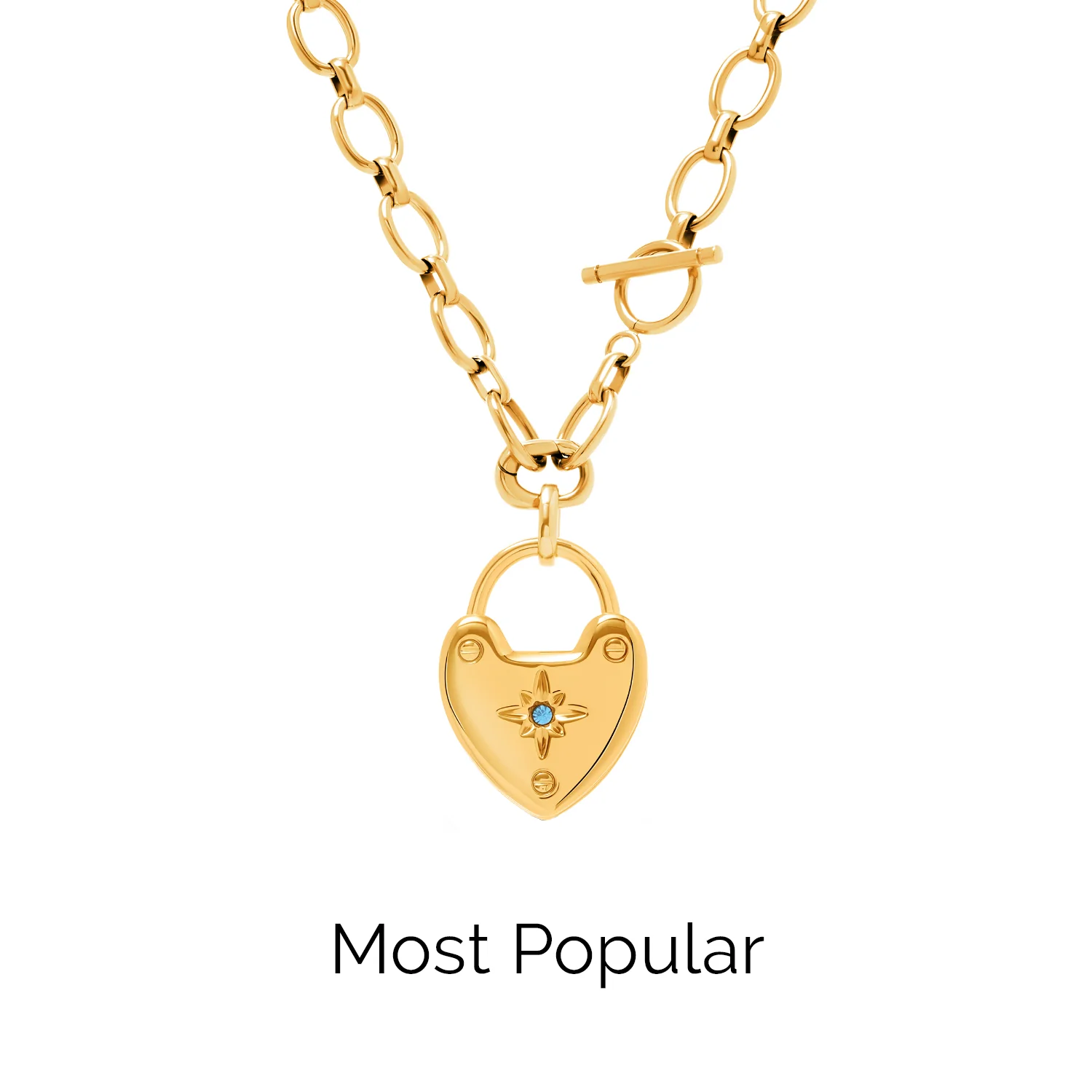Photo Love Locket Necklace (Gold) - Image 11