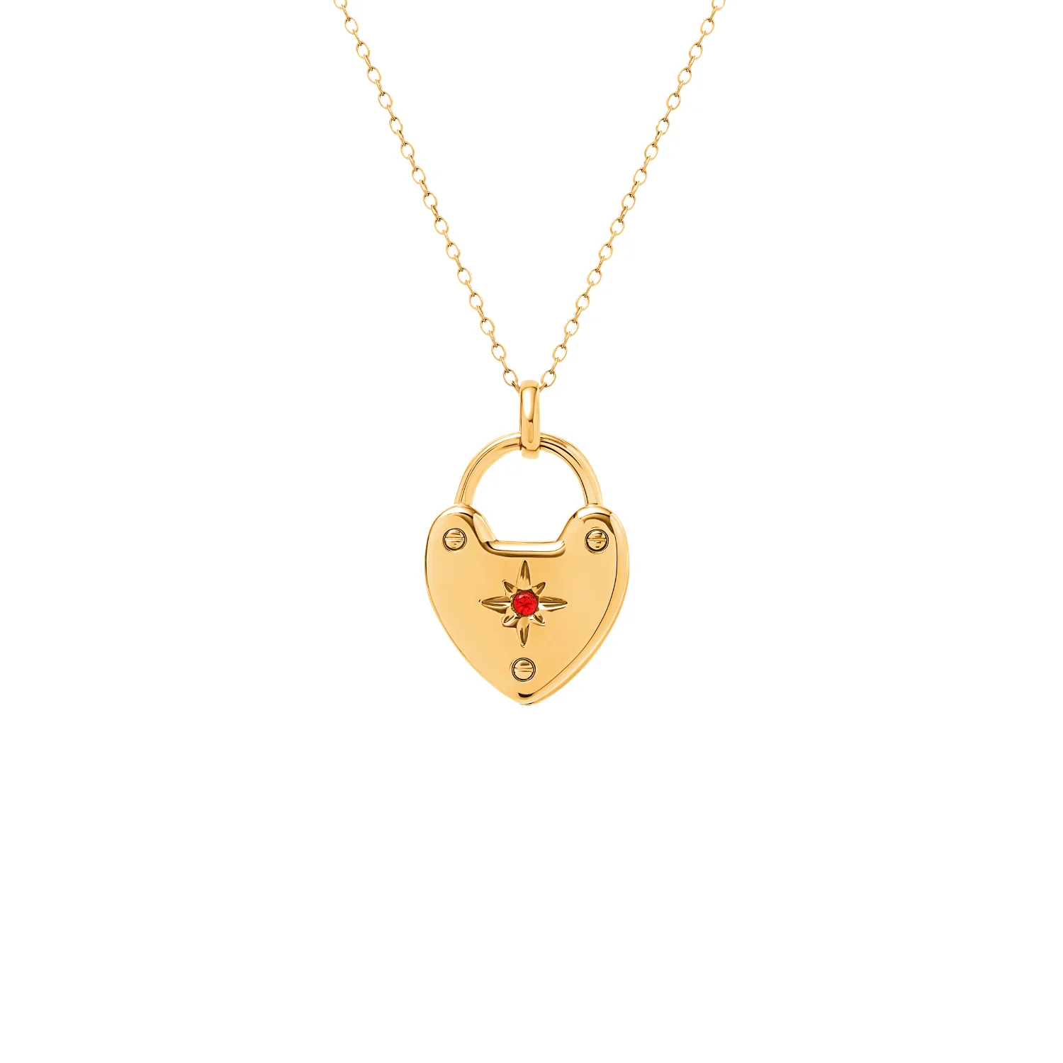 Photo Love Locket Necklace (Gold) - Image 8