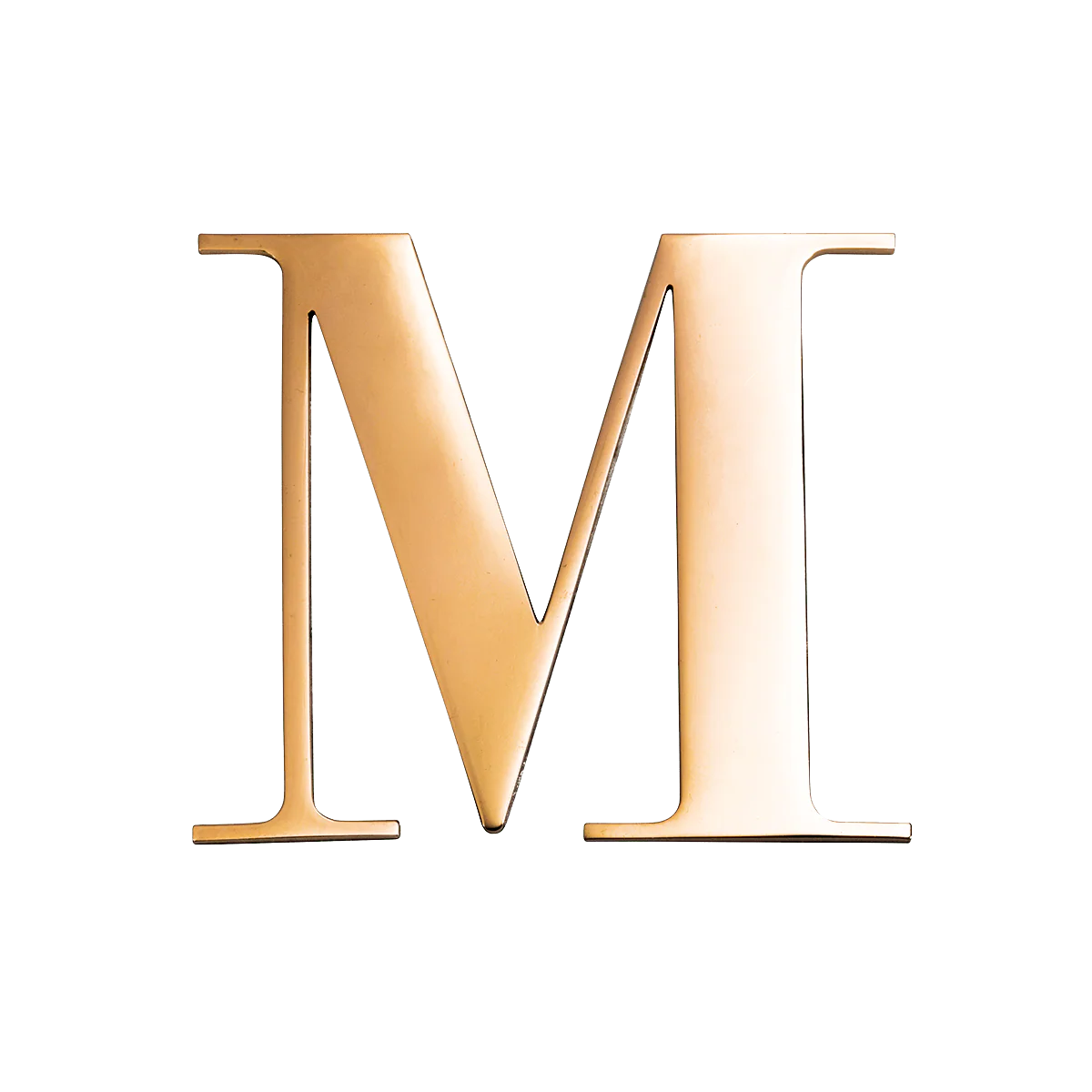 Metal Key Ring Letter (Gold) - Image 13