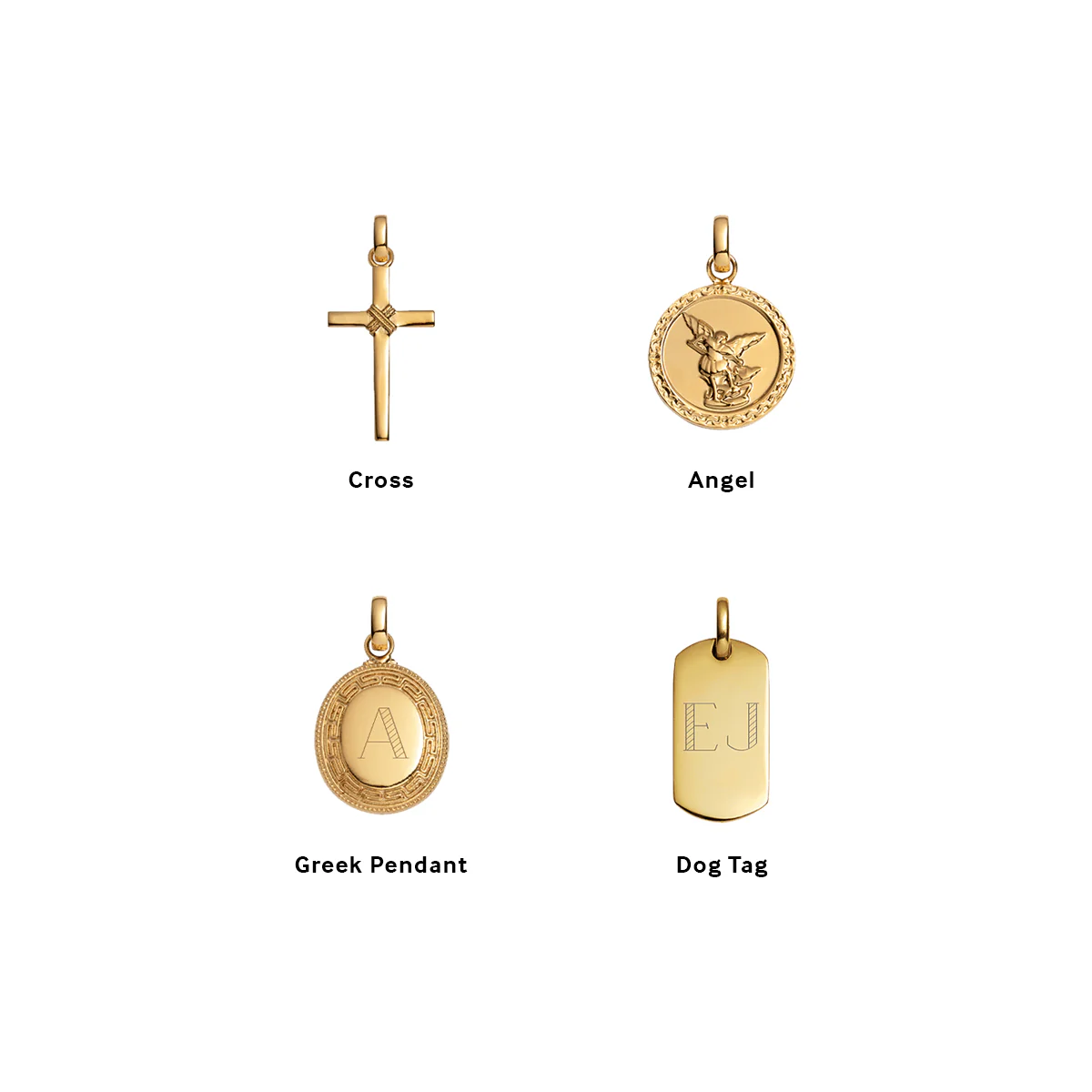 Rope Chain Necklace 20 in (Brass) - Image 4