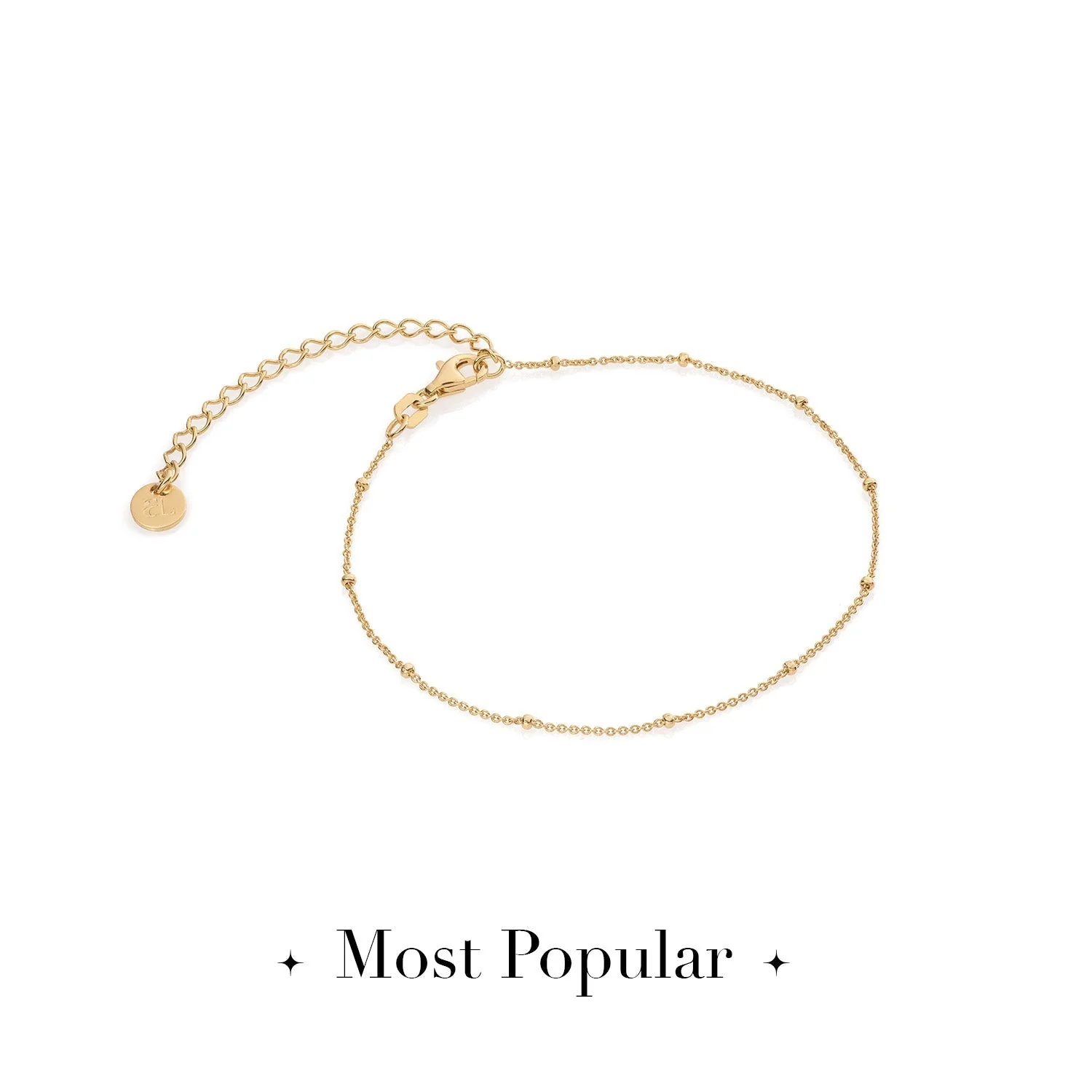 Sphere Chain Bracelet (Gold) - Image 5