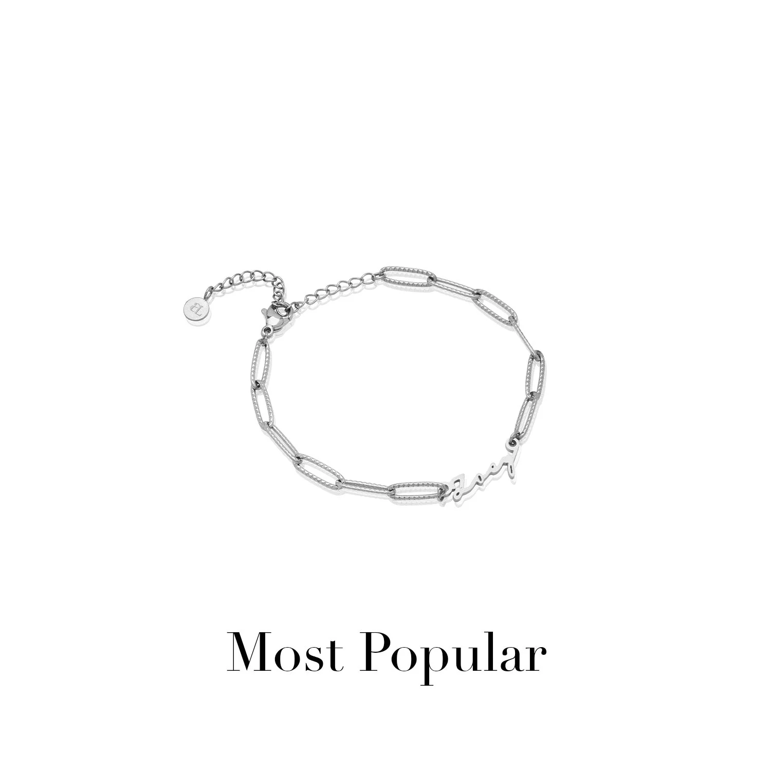 Signature Name Anklet (Silver) - Image 7