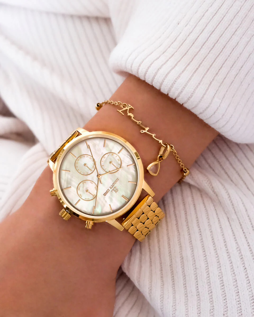 Signature Name Bracelet (Gold) - Image 5