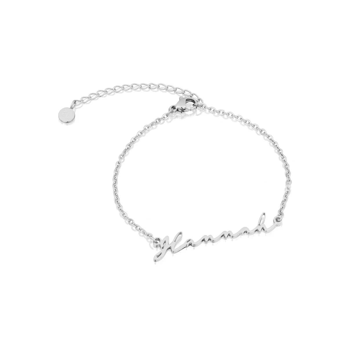 Signature Name Bracelet (Silver) - Image 10