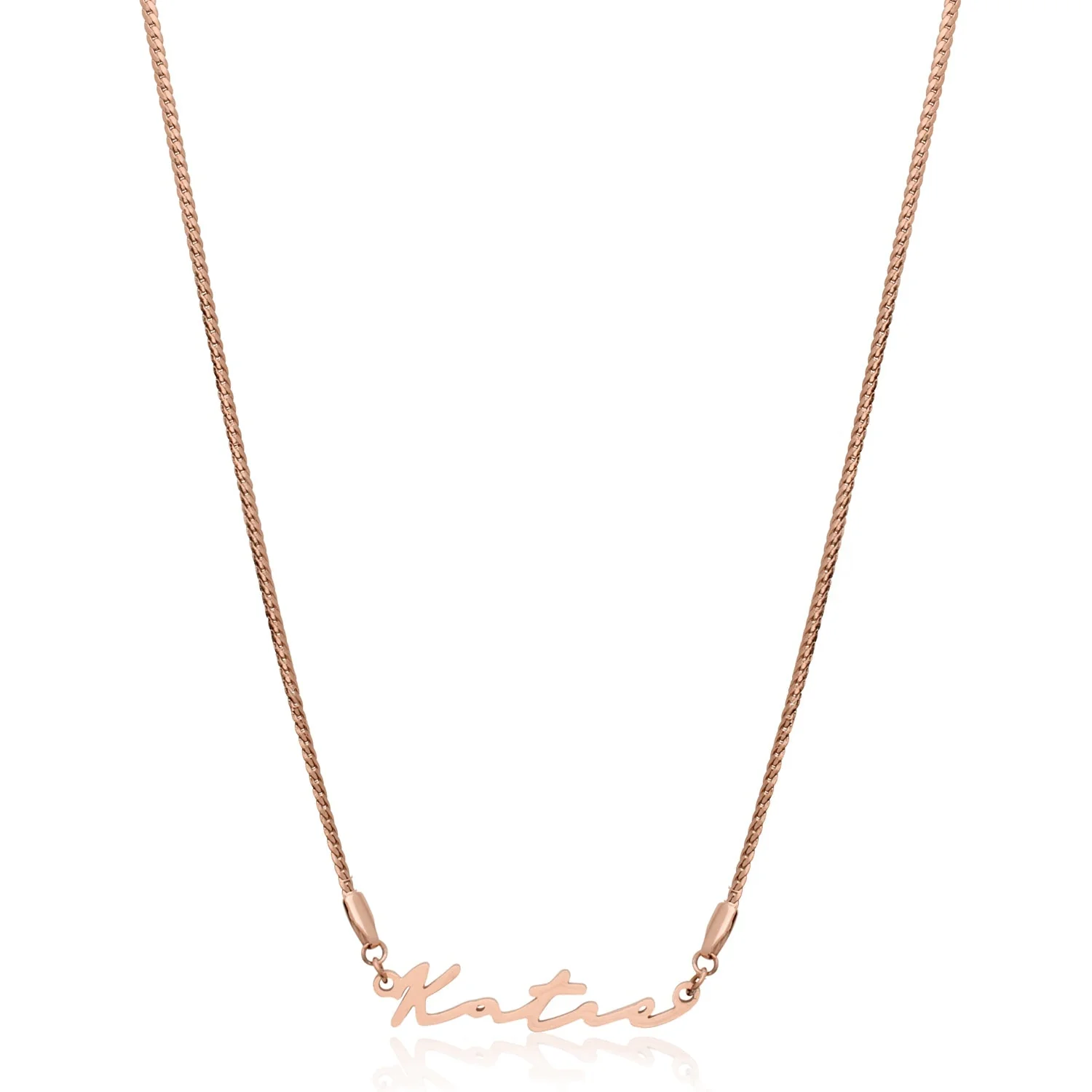 Signature Name Necklace (Rose Gold) - Image 16