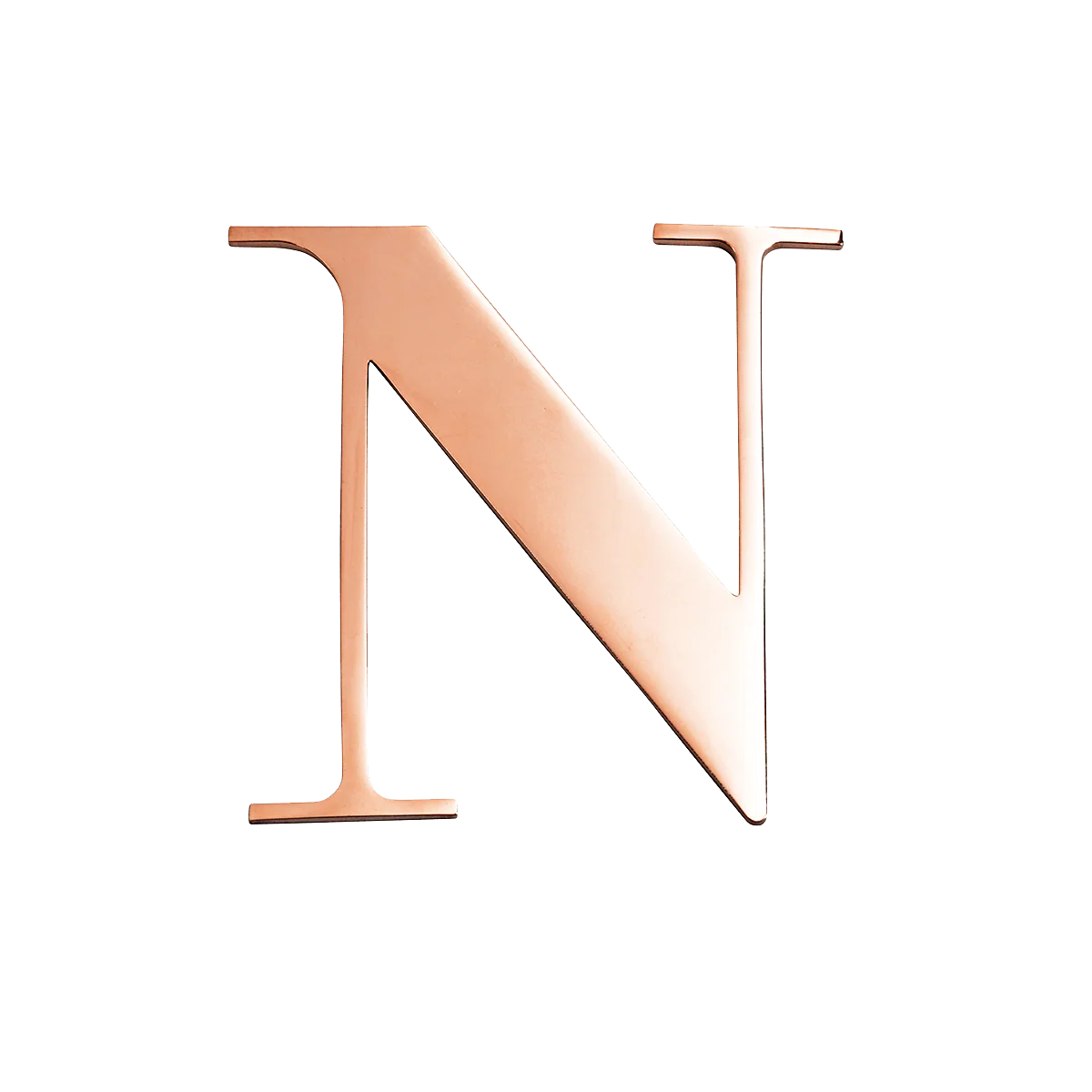 Rose Gold Small Metal Letter - Image 14