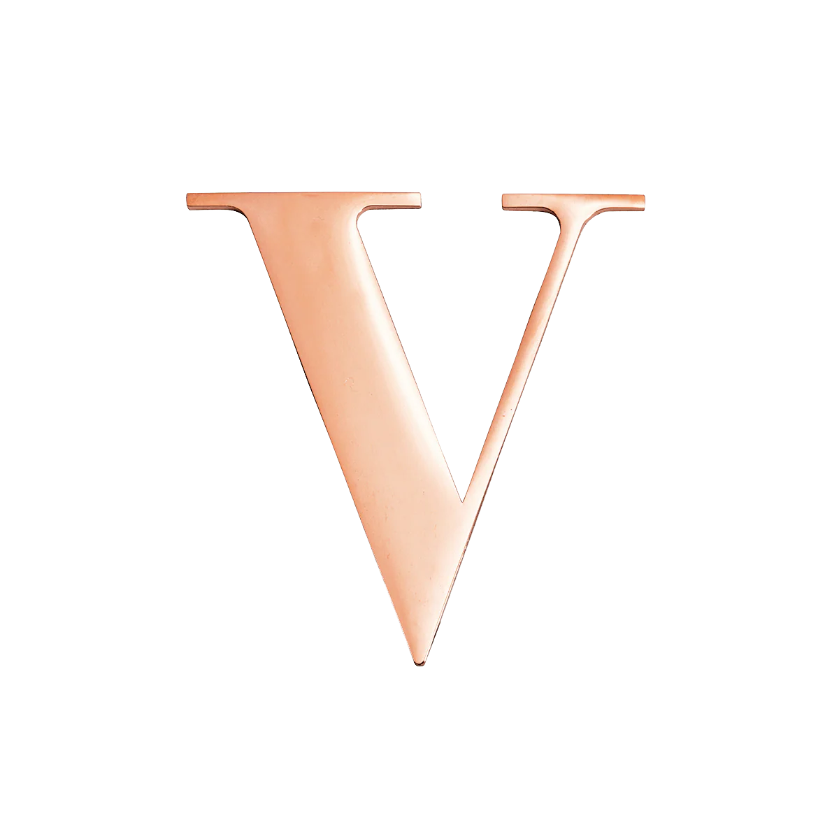 Rose Gold Small Metal Letter - Image 22
