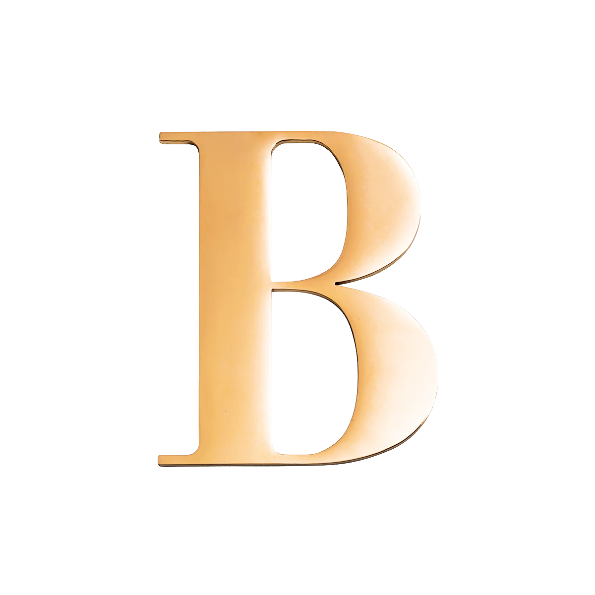 Small Metal Letter Pins (Gold) - Image 2