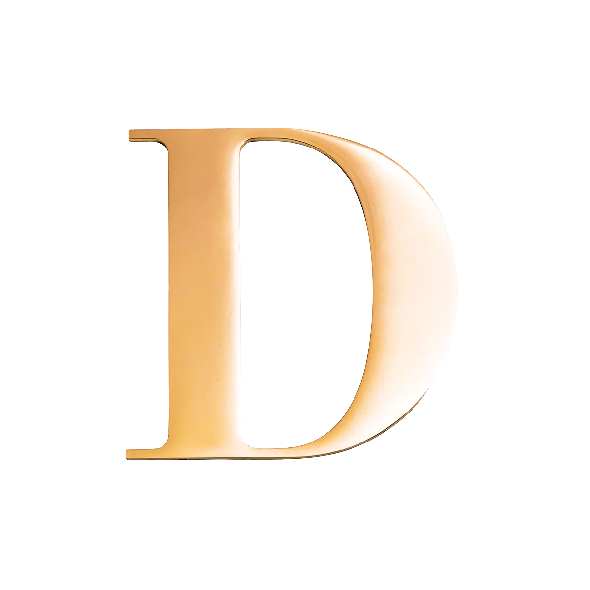 Small Metal Letter Pins (Gold) - Image 4