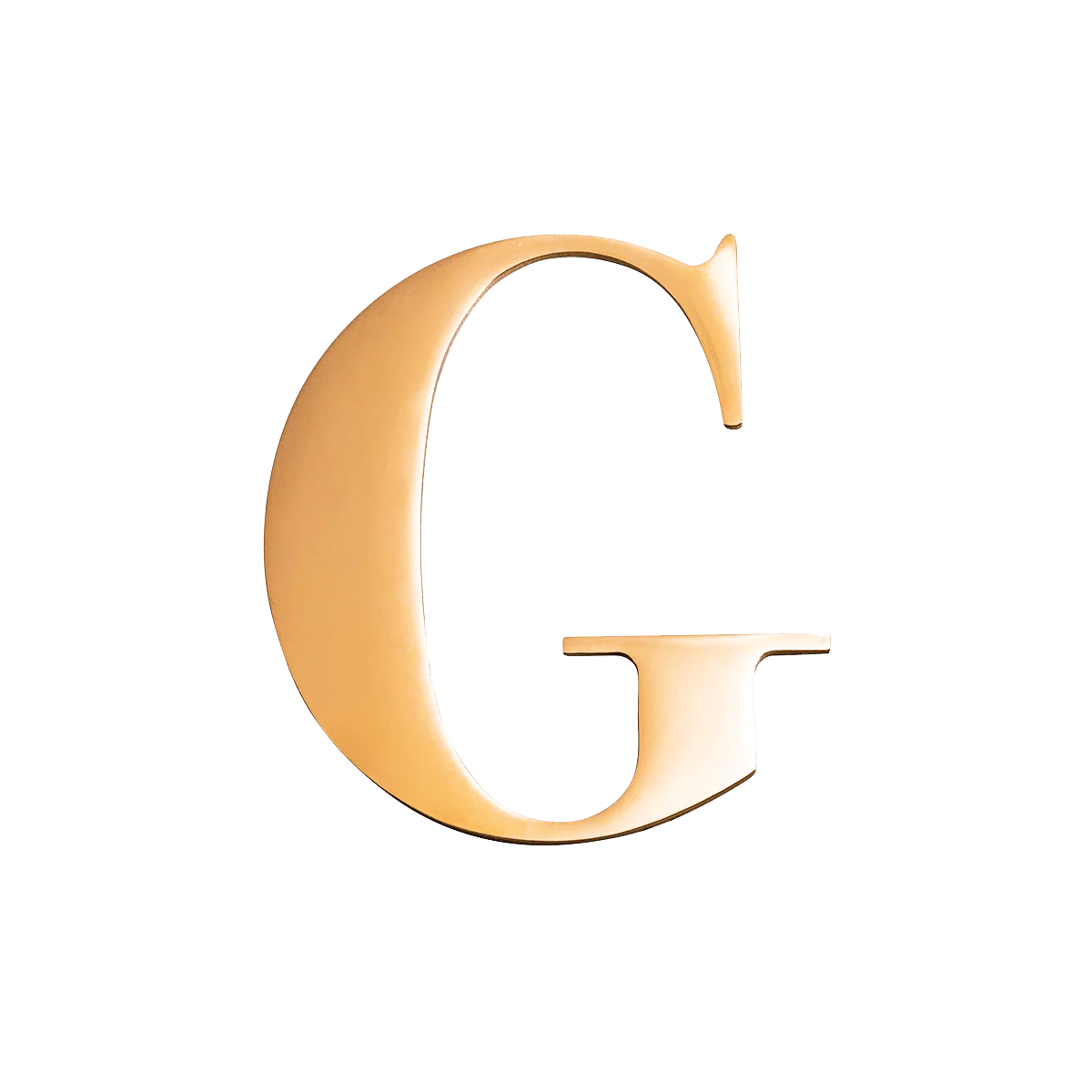 Small Metal Letter Pins (Gold) - Image 7