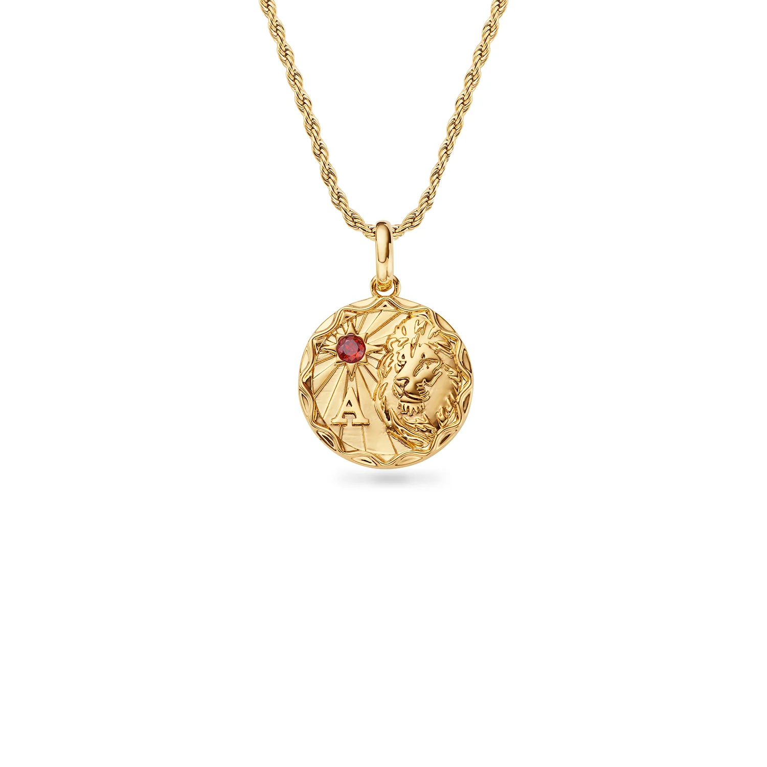 Layering Small Rope Chain Necklace (Gold) - Image 3