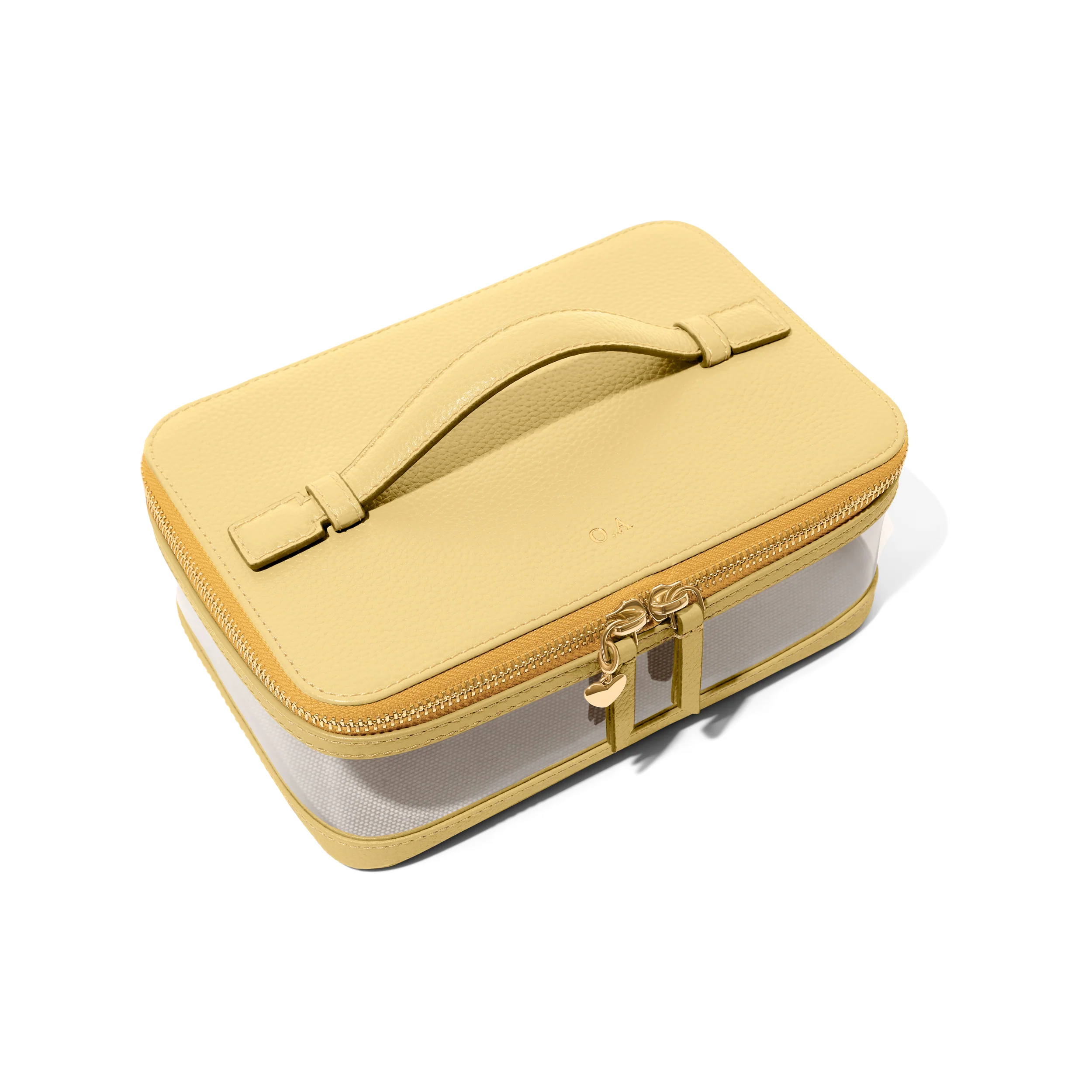Small Vanity Cosmetic Bag (Butter Yellow)