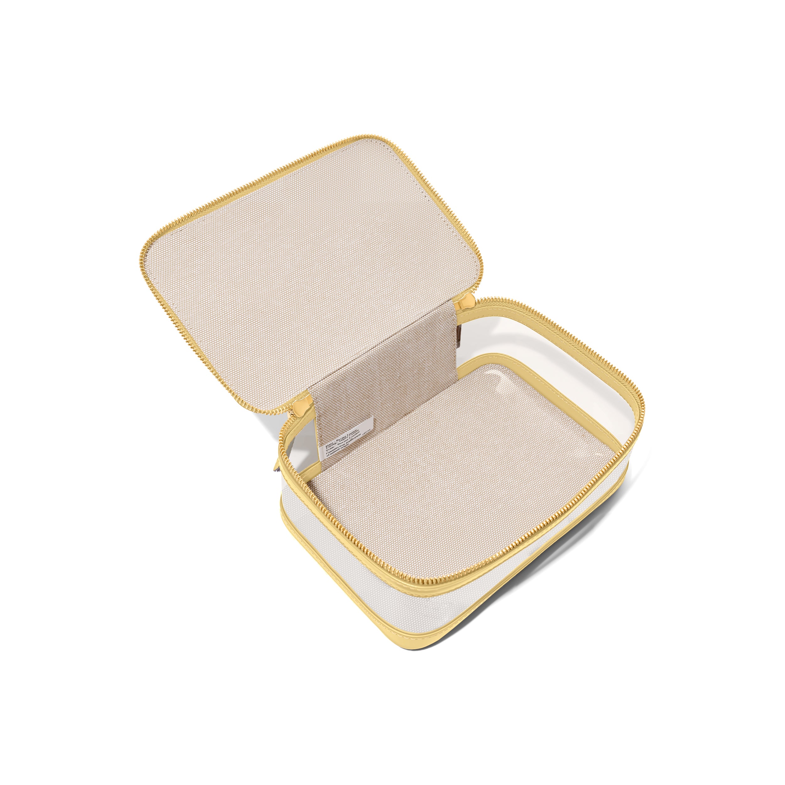 Small Vanity Cosmetic Bag (Butter Yellow) - Image 2