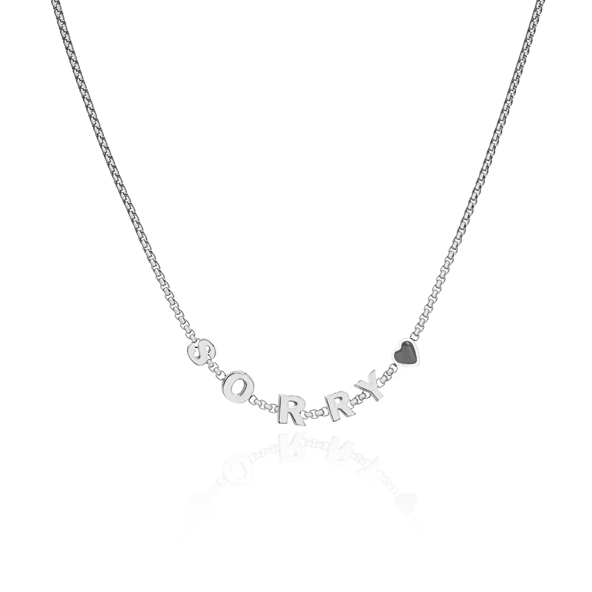 Sorry Necklace (Silver) - Image 2