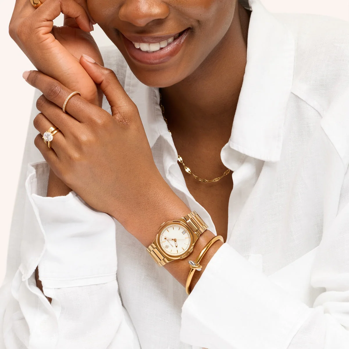 Sports Luxe Watch (Gold) - Image 3