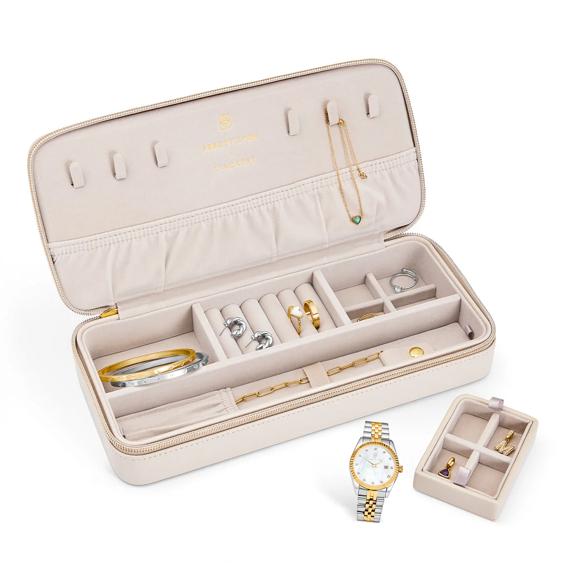 Large Stackers x Abbott Lyon Jewellery Box (Oatmeal) - Image 5