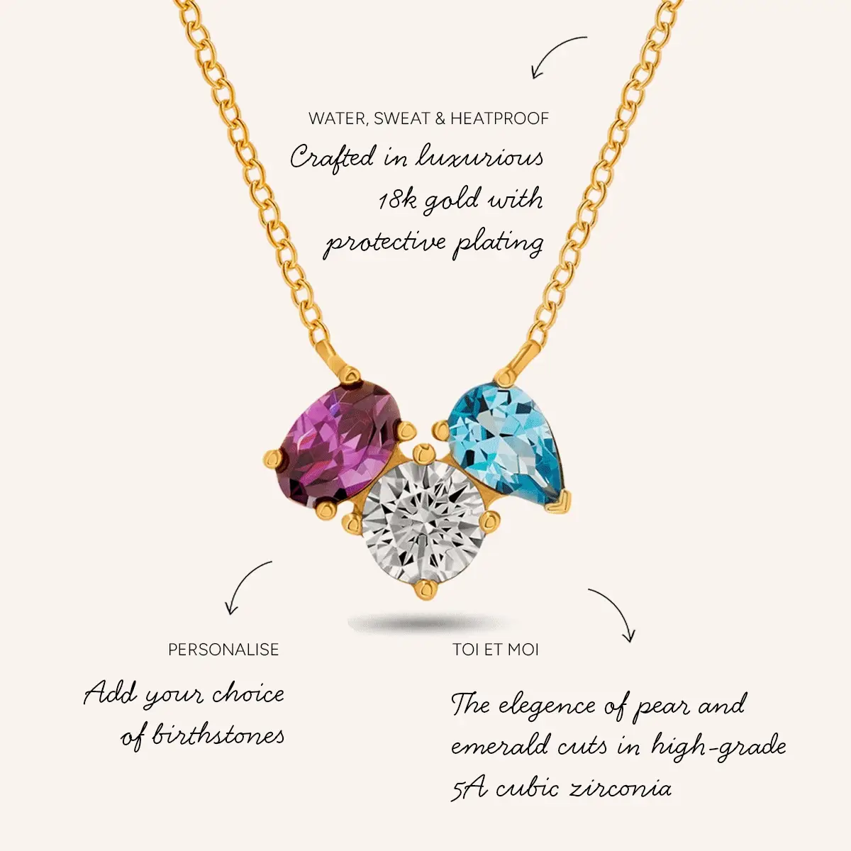 Custom Legacy Necklace (Gold) - Image 5