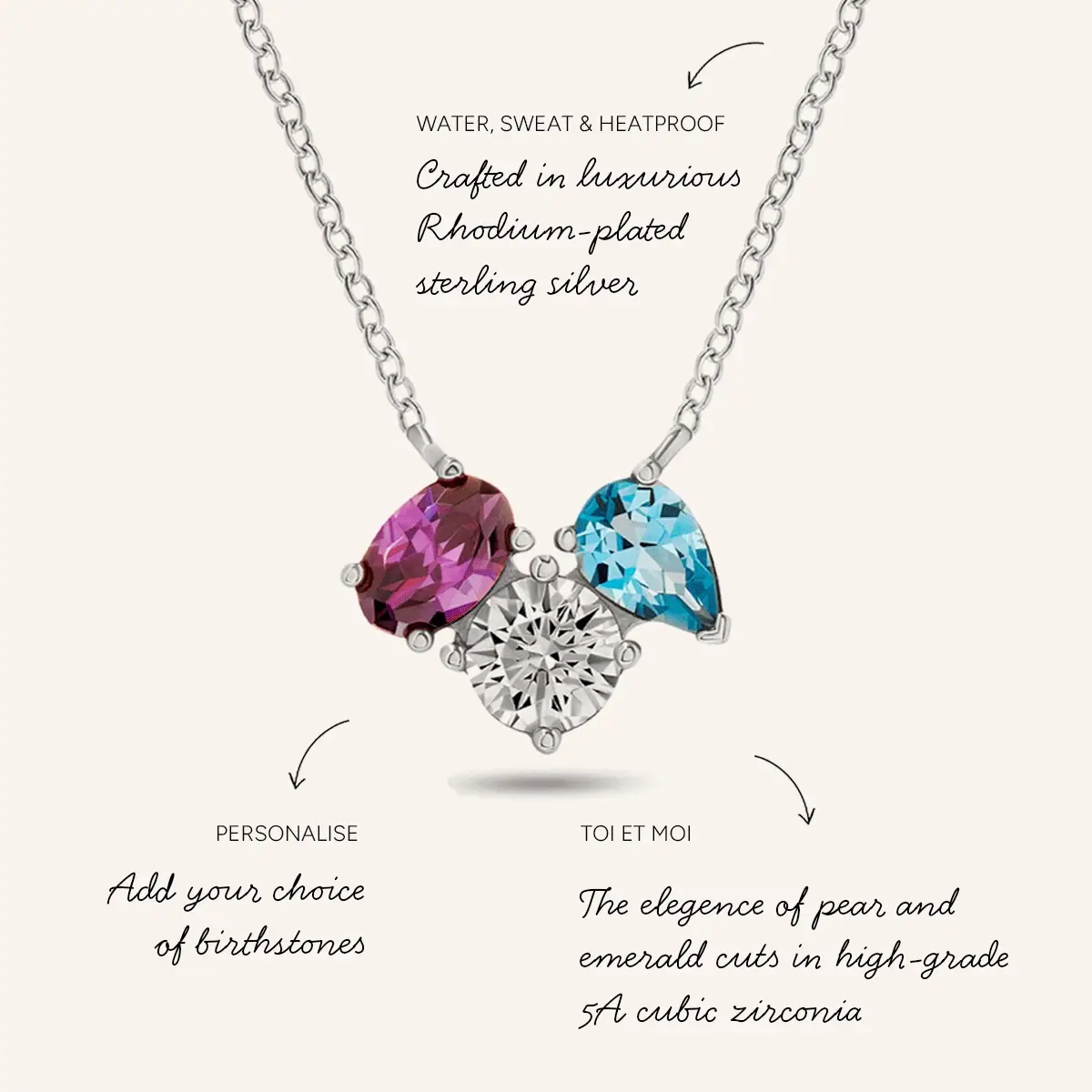 Custom Legacy Necklace (Silver) - Image 3