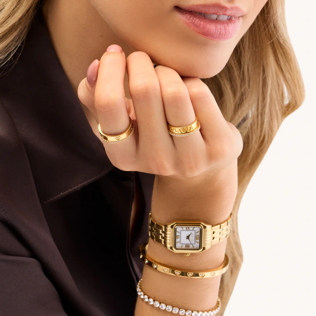 Fine 3D Name Ring (Gold) - Image 4