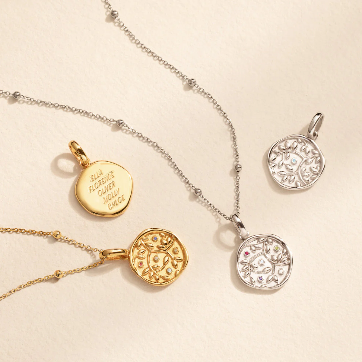 Tree of Life Necklace (Gold) - Image 5