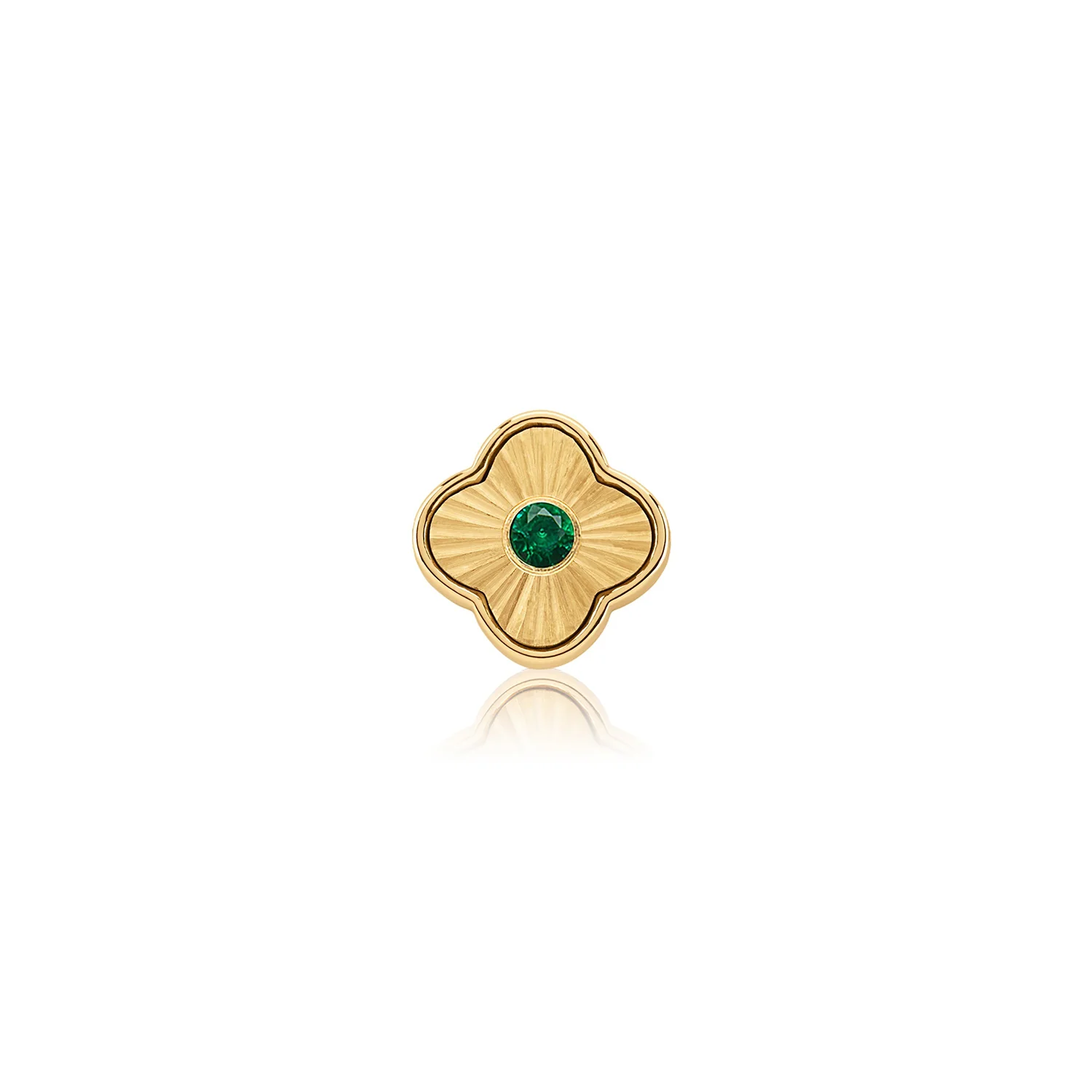 Textured Clover Charms (Gold) - Birthstones - Image 8