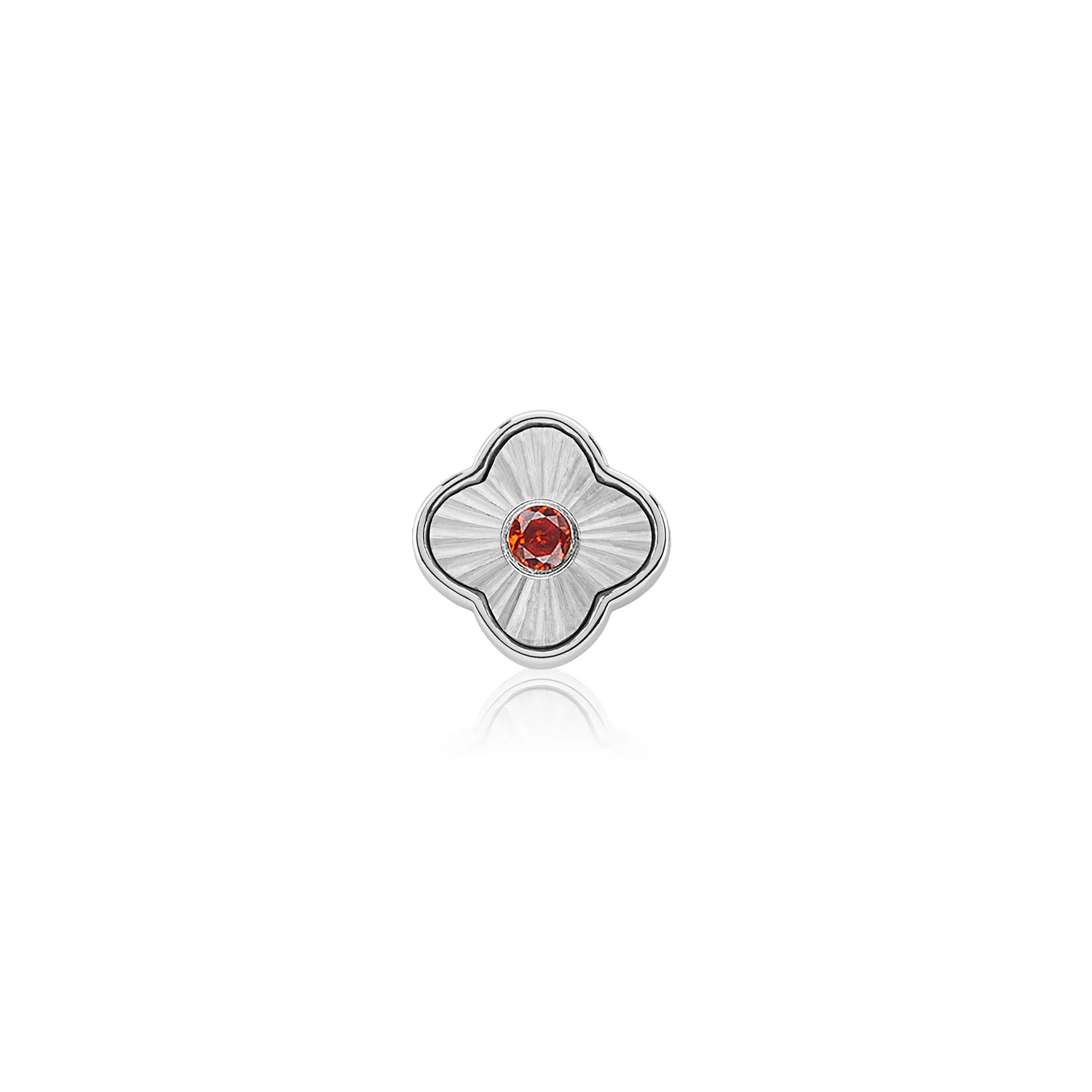 Textured Clover Charms (Silver) - Birthstones - Image 11