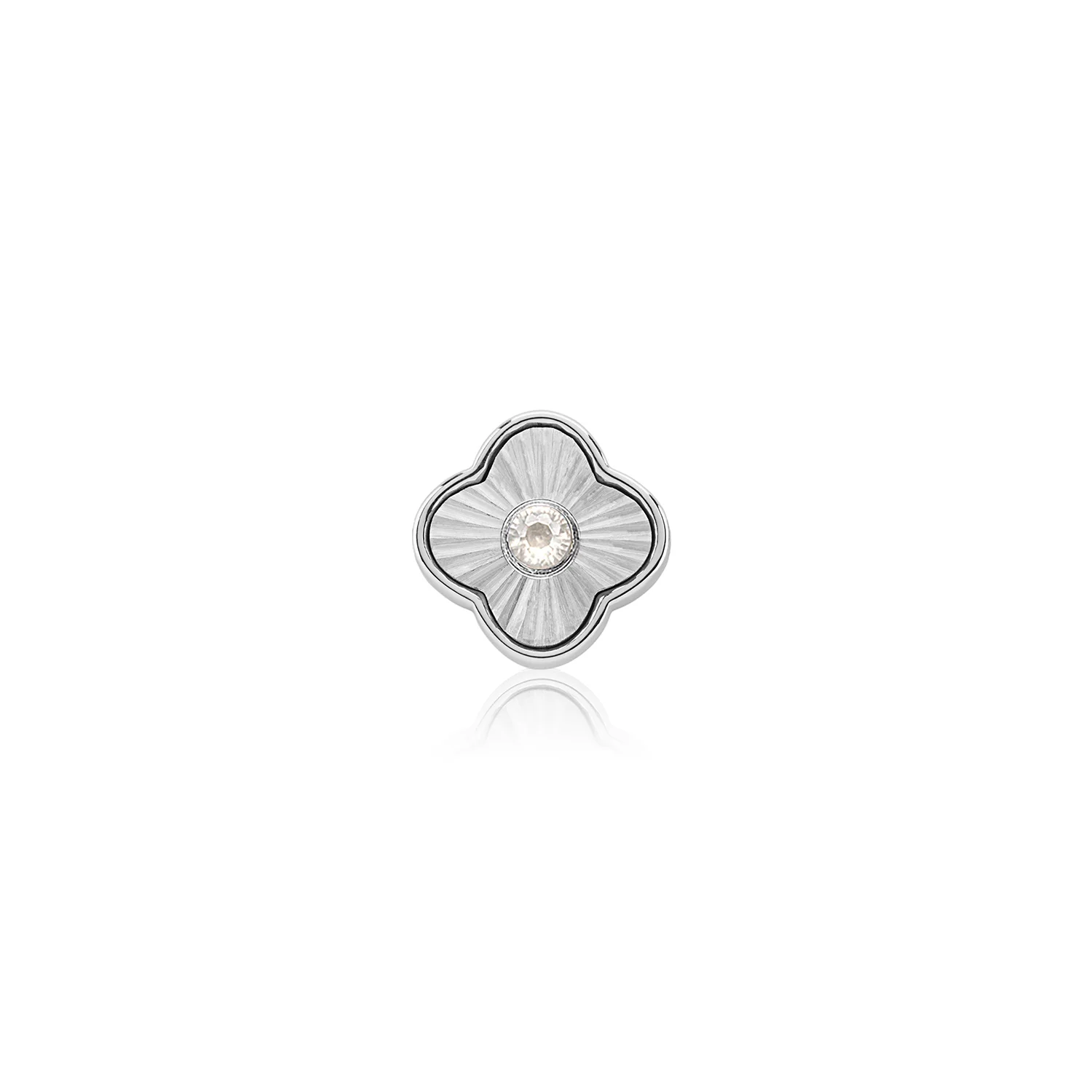 Textured Clover Charms (Silver) - Birthstones - Image 12